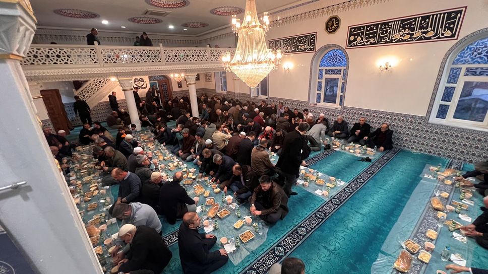 Büyük Derbent köyünde iftar coşkusu