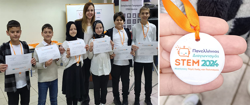 İskeçe Merkez Türk Azınlık İlkokulu yarışmada birinci oldu