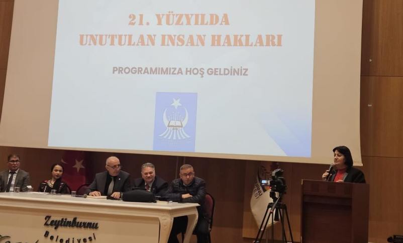 Işık Sadık Ahmet, “21. Yüzyılda Unutulan İnsan Hakları” panelinde Türk azınlığın sorunlarını anlattı