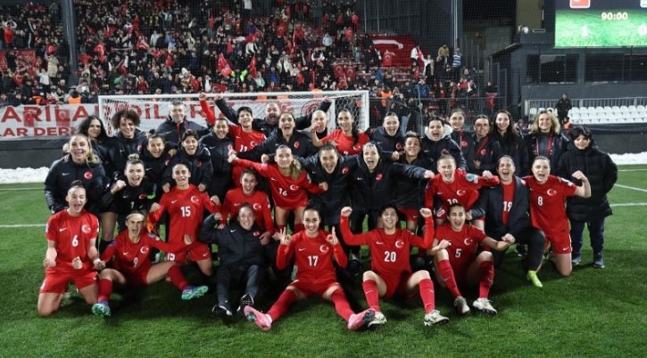 Türkiye A Milli Kadın Futbol Takımı, Yunanistan'ı 1-0 mağlup etti