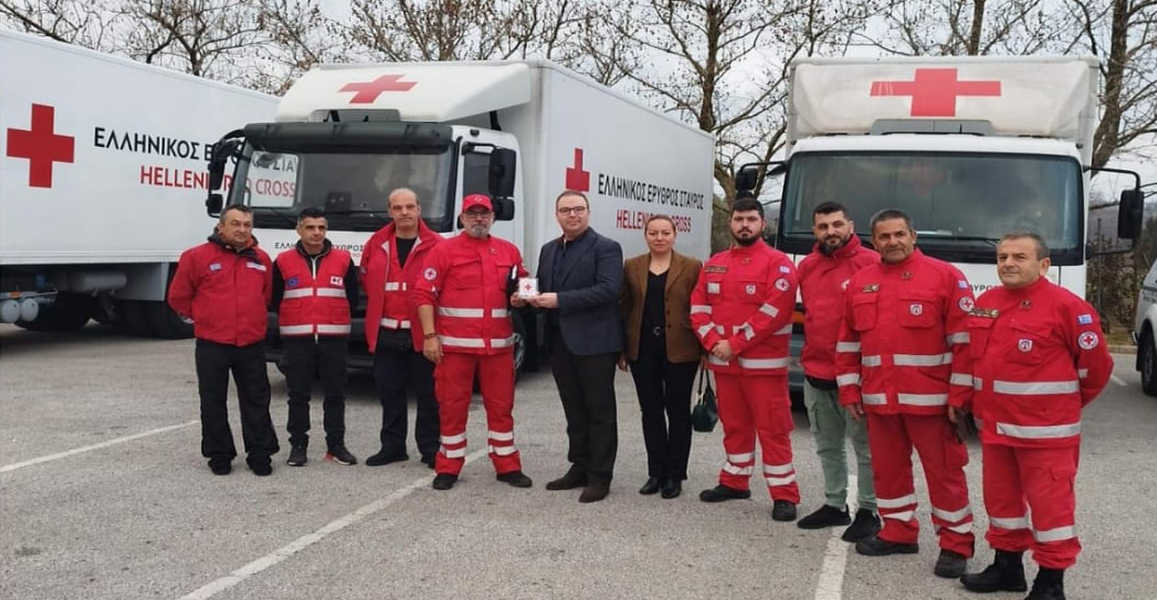 Başkonsolos Ünal, Yunanistan Kızılhaç ekibini Türkiye’ye uğurladı
