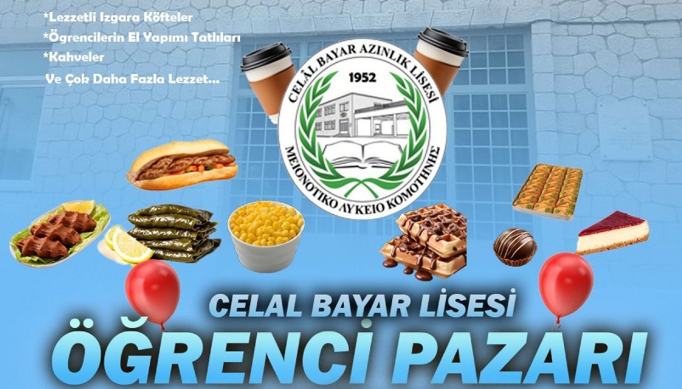 Celal Bayar Lisesinde ‘Öğrenci Pazarı’ etkinliği