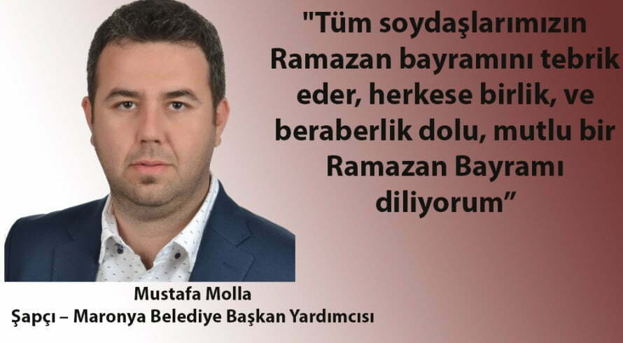 Mustafa Molla’dan bayram mesajı