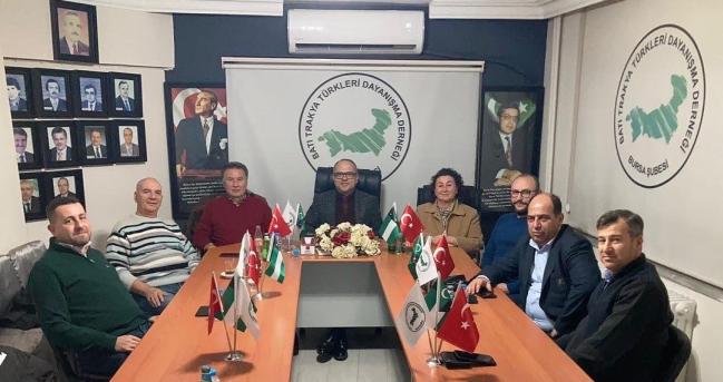 Amerika BTTDD’den Bursa Şubesi’ne ziyaret