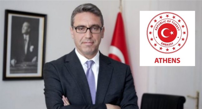 Büyükelçi Özügergin İskeçe Müftüsü Trampa’yı tebrik etti