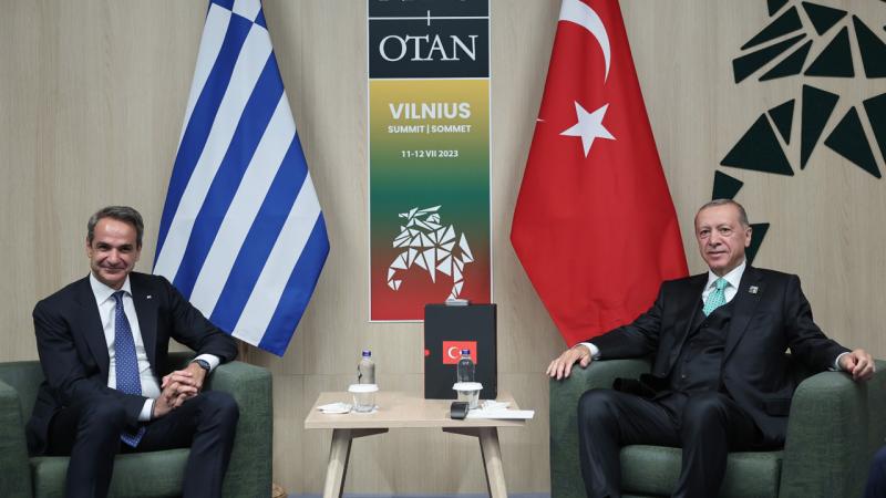 Başbakan Miçotakis, Cumhurbaşkanı Erdoğan ile görüştü