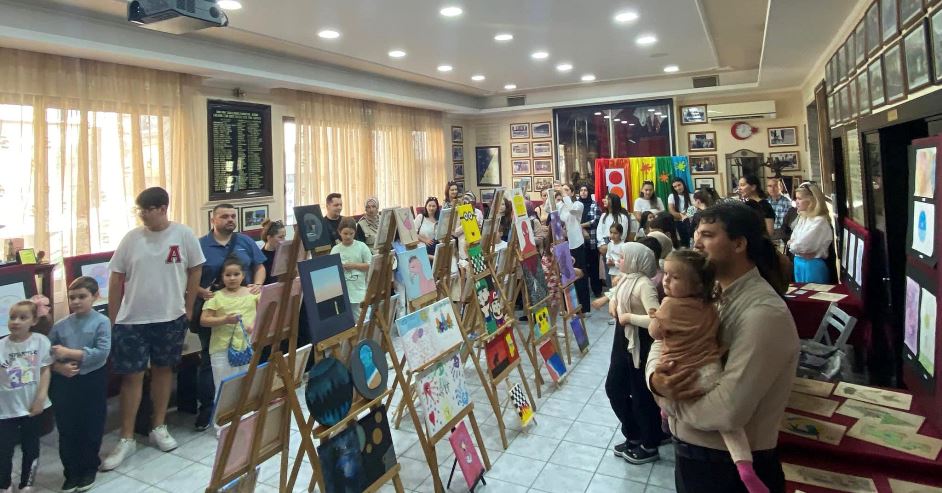 İTB Resim Kursu öğrencilerinden yıl sonu sergisi