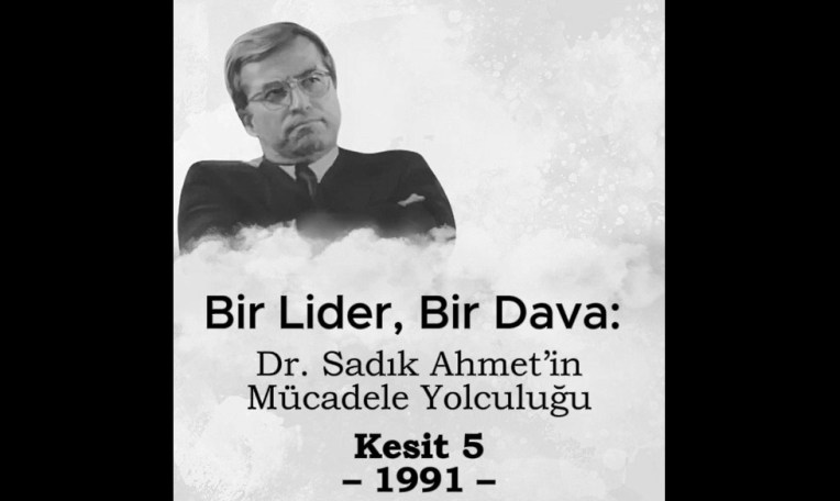 Dr. Sadık Ahmet: “Durmak yok, sizi bırakmak ise hiç yok”