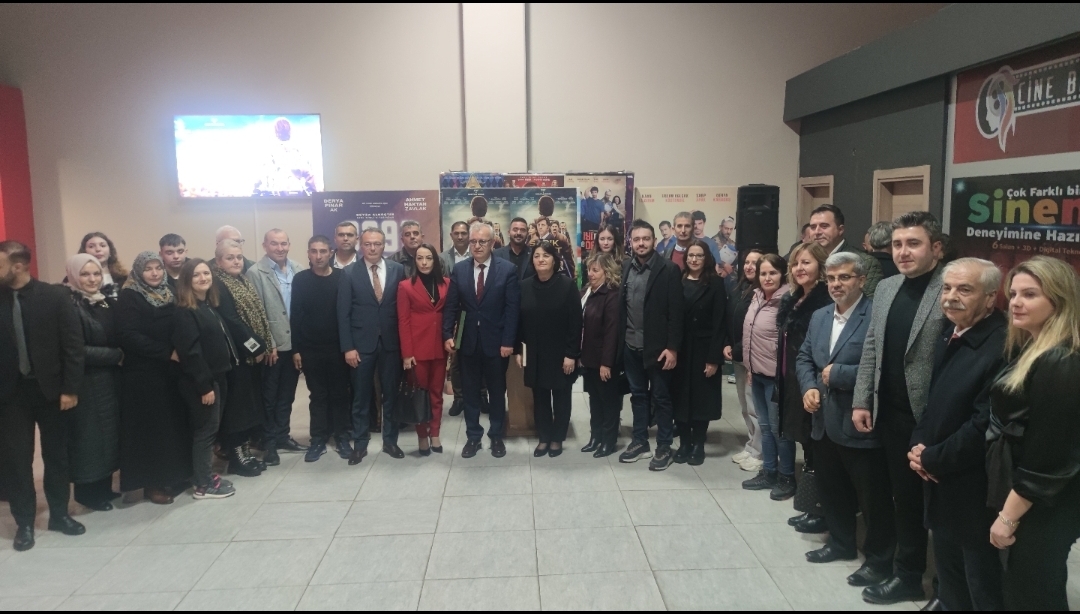 Keşan’da ‘Sadık Ahmet’ filminde soydaşlar bir araya geldi