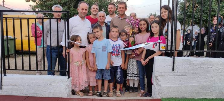 Rıdvan Ahmet, 33. Çocuk parkını Kızılağaç köyünde açtı
