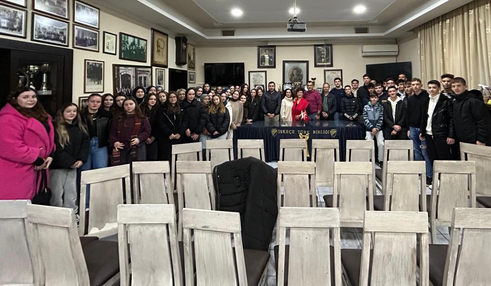 Lise öğrencilerine yönelik Mesleki Tanıtım projesinin ilk etkinliği İskeçe’de gerçekleşti