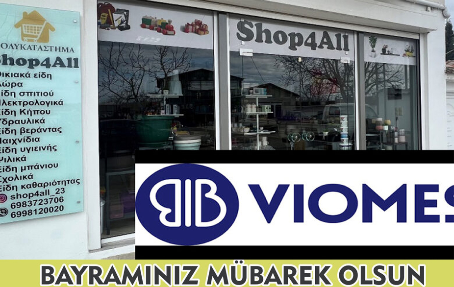 Kozlukebir’de Shop4All mağazasından bayram mesajı