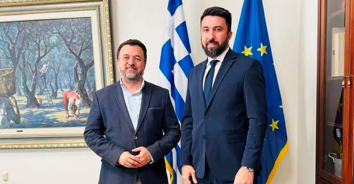 Ferhat, hayvan besicilerinin sorunlarını Tarım Bakanlığı Sekreteri Stratakos’a iletti