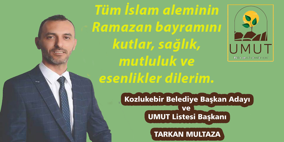 Tarkan Multaza’dan bayram mesajı