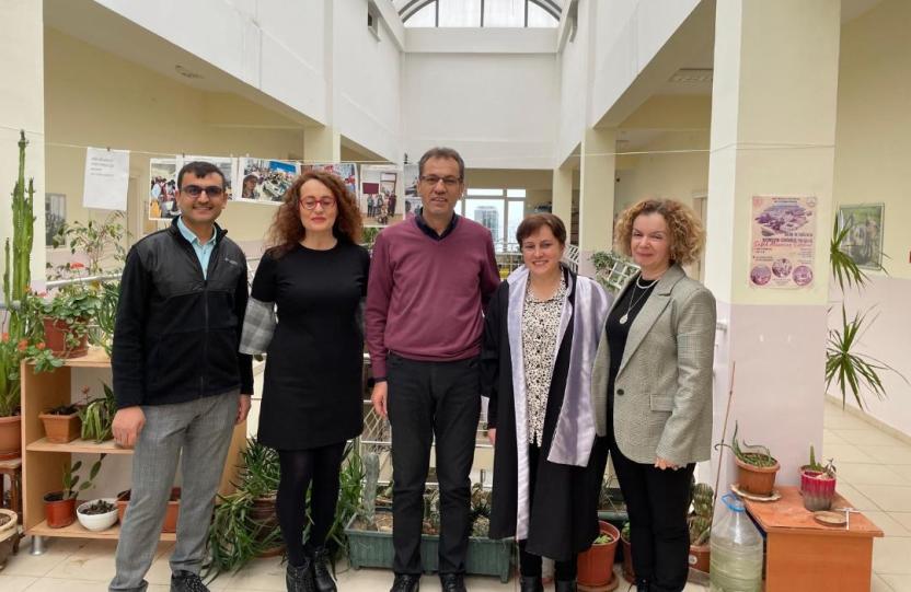 Seher Memetali doktor ünvanını aldı