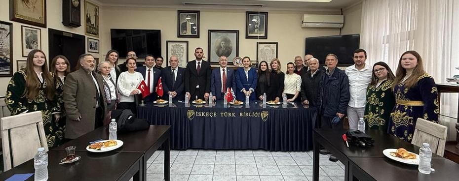 Ümit Özdağ’dan İskeçe Türk Birliği’ne ziyaret