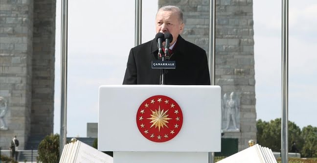 "Çanakkale Savaşları milletimizin büyük bir kahramanlık destanıdır"