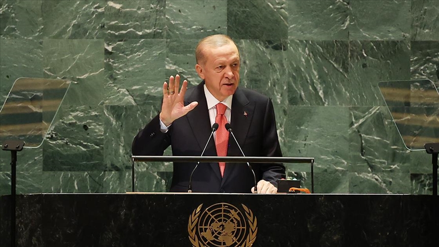 Erdoğan'ın BM'de Gazze için çağrıda bulunduğu konuşması Yunan basınında geniş yer buldu