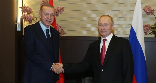 Türkiye Cumhurbaşkanı Erdoğan, Rusya Devlet Başkanı Putin ile telefonda görüştü
