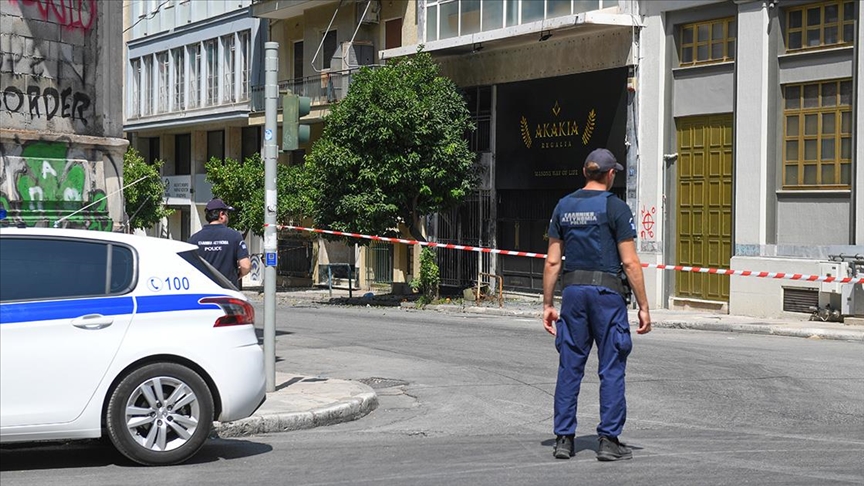 Atina’da Mason Locası önünde el yapımı patlayıcı hasara neden oldu