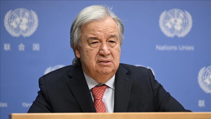 Guterres: “İnsanlık acı çekiyor”
