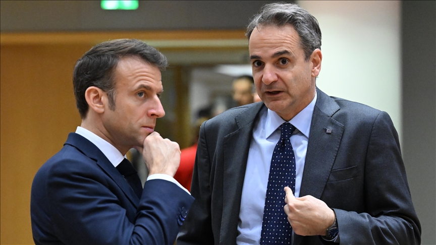 Macron'dan Türkiye'ye Meteor satılmamasını isteyen Miçotakis ret cevabı aldı