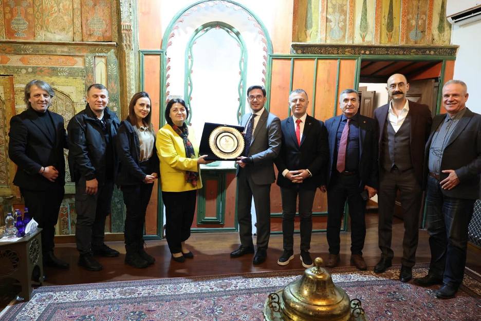 Işık Sadık Ahmet Tokat ziyaretinde şehrin yöneticileriyle bir araya geldi