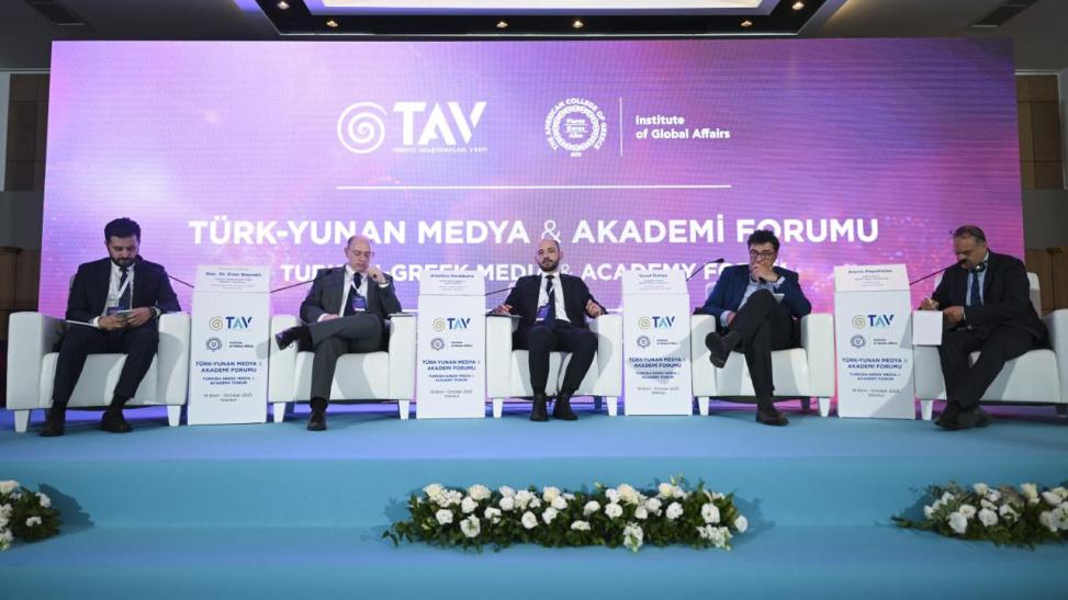 Türk-Yunan Medya ve Akademi Forumu İstanbul'da düzenlendi