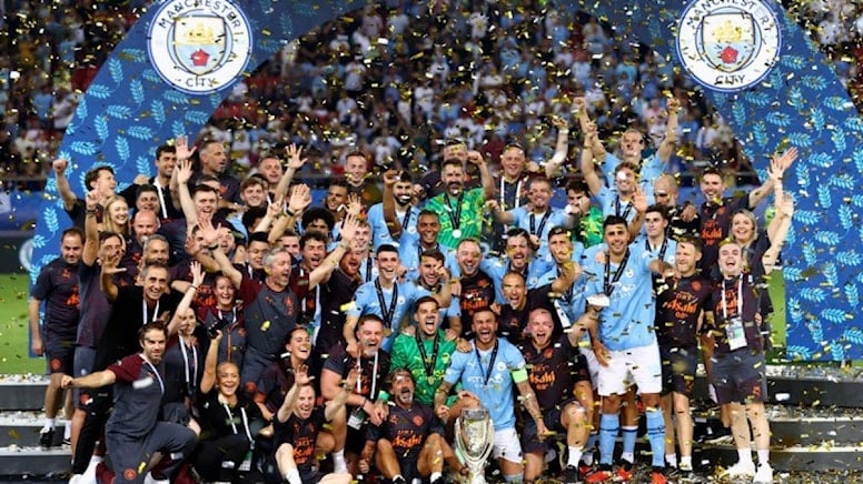 UEFA Süper Kupa'nın sahibi Manchester City oldu