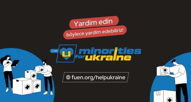 FUEN’den Ukrayna halkı için insani yardım kampanyası