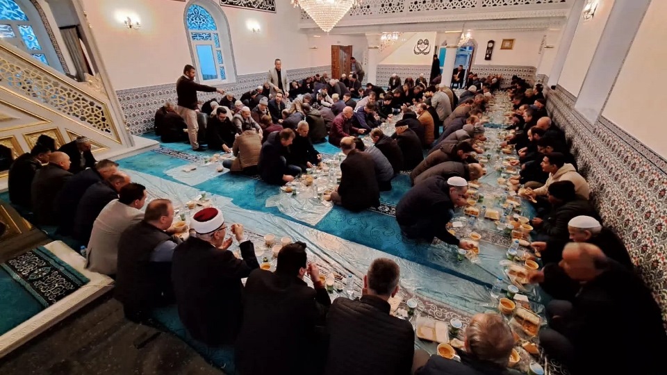 Büyük Derbent köyünde iftar coşkusu