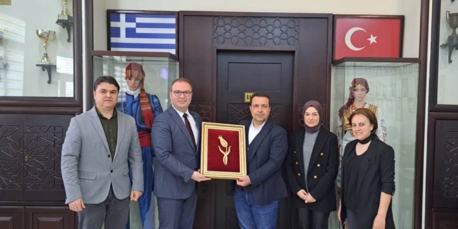 Gümülcine Başkonsolosu Aykut Ünal GTGB’yi ziyaret etti