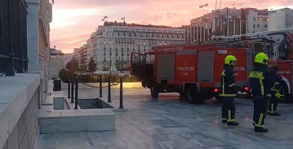 Mecliste bomba olduğuna dair 112'ye uyarı mesajı gönderildi