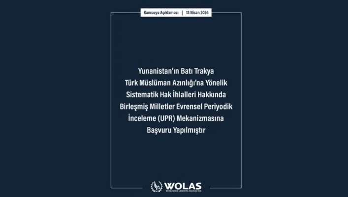 WOLAS’tan BM’ye Batı Trakya Raporu: “Yunanistan uluslararası yükümlülüklerini yerine getirmiyor”