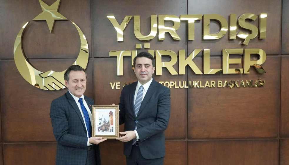 BTTDD İzmit Şubesinden YTB Başkanı Abdulhadi Turus’a ziyaret