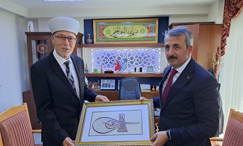Edirne Valisi Yunus Sezer Batı Trakya’da temaslarda bulundu